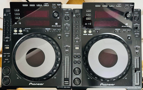 Pioneer cdj 900 pair pro - x2, dj